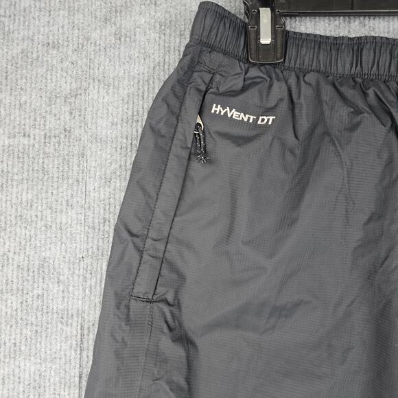 The North Face Pants Womens Large Black HyVent DT Waterproof Rain Hiking Utility - Picture 3 of 10